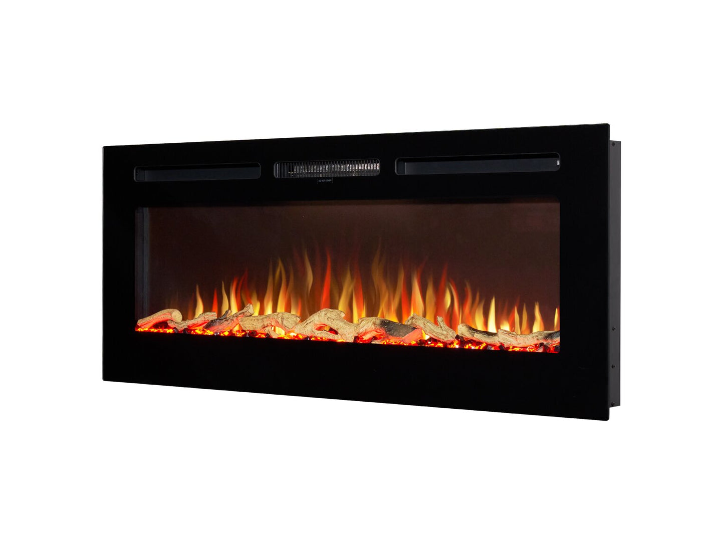 Ambient Glow Lyra 50 inch - Media Wall Fire - Electric inset
