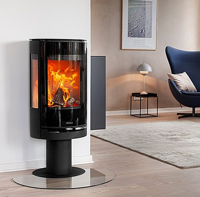 Aduro 22.3 Lux - 5.5kw Defra - Wood Burning Stove On Pedestal
