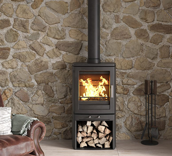 ACR Wood Pecker Log Store 5 - 5Kw - Multi-Fuel Stove