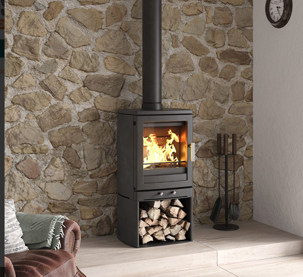 ACR Wood Pecker Log Store 5 - 5Kw - Multi-Fuel Stove