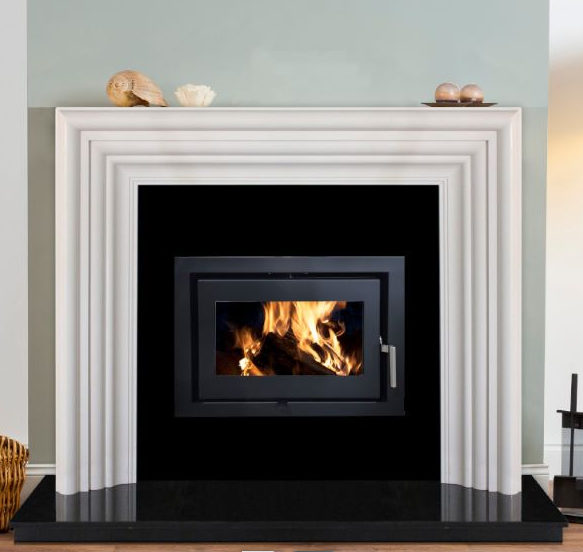 Beltane Holford Landscape - 4.8Kw inset - Wood Burning Stove